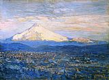 Childe Hassam Famous Paintings - Mount Hood